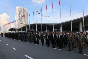 พิธีตรวจความพร้อมด้านการรักษาความปรอดภัย Asean Summit (47)